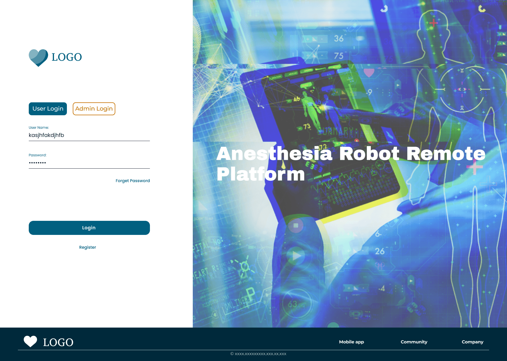 Anesthesia Robot Remote Platform